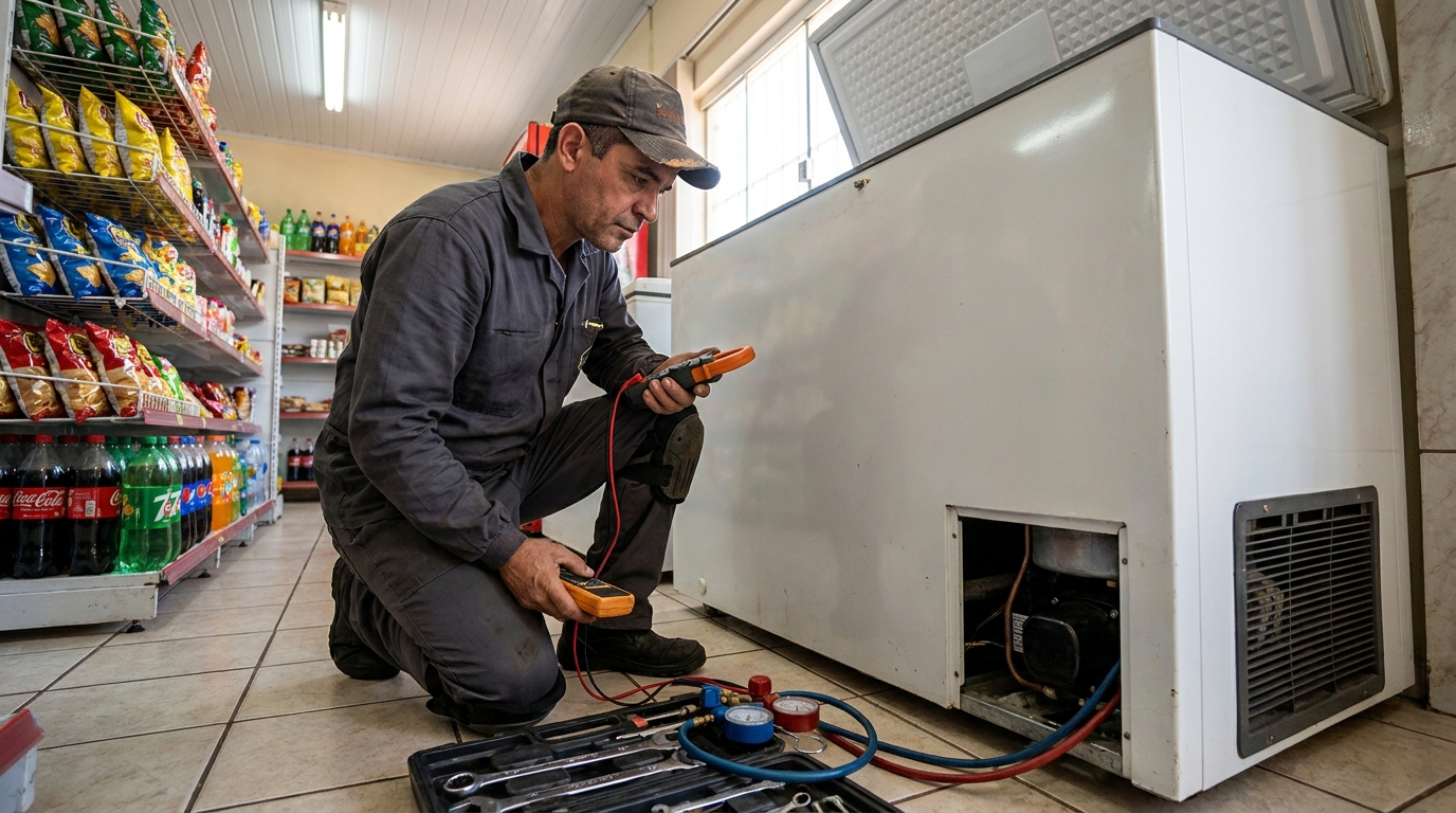 Recuperação de Refrigeração em Uberaba‑MG